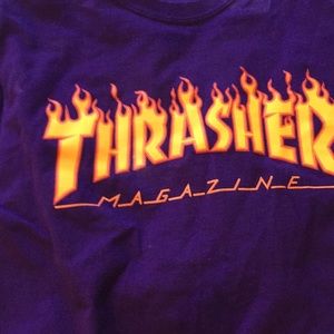 Thrasher shirt-purple